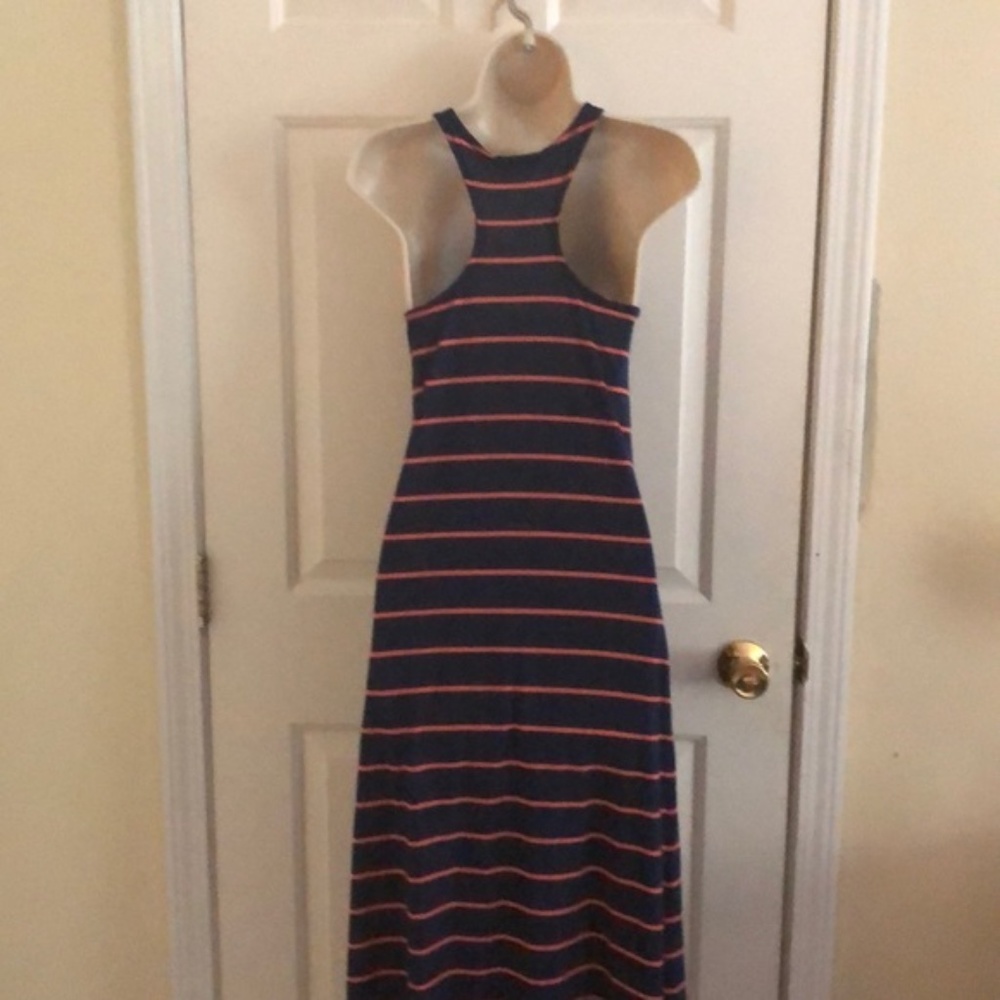 Nautical Racerback Maxi Dress Small - Picture 6 of 6